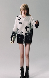 High-Grade Jacquard Knit Cardigan